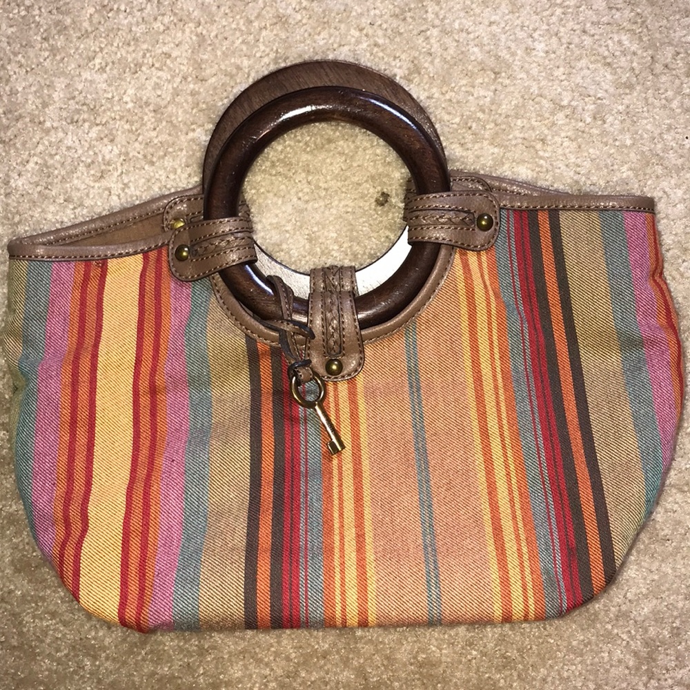 Fossil clutch purse in autumn colors!